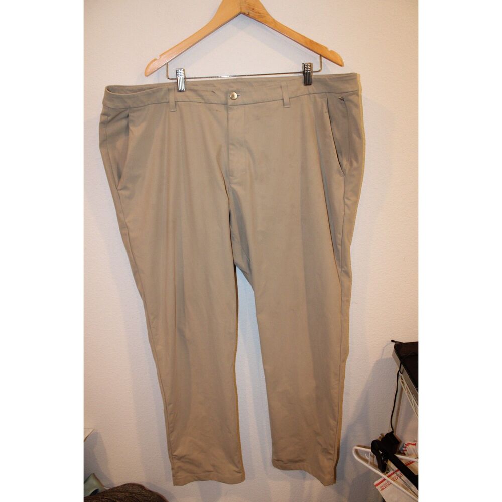 Lululemon ABC Classic Fit 5 Pocket pants tan khaki size 46